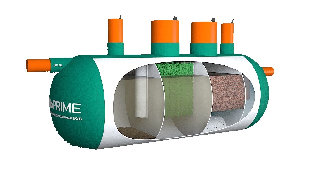 Септик BioPrime Biofilter БИОСТ-5,0 пр